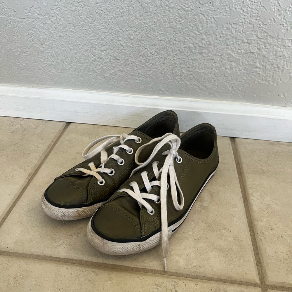 Olive Green Women's Sneakers